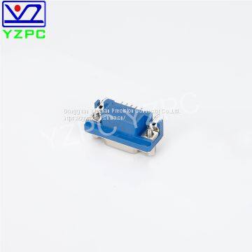 D-SUB D Connectors 15PIN R/A Female Multimedia Connector Assembly Customized photo-3