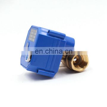 CWX-25S mini electric actuator motor water ball valve 5V 12V 24V 110V 220V motorized ball valve automatic water valve