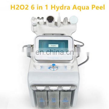 High Quality H2 O2 Hydra Dermabrasion Facial Peel Hydrogen Face Care Machine for Spa