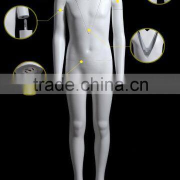 12 Years Old Fiberglass Mannequin Children Full Body Invisibility Ghost Model Girls and Boys Mannequins Dummy GHK112