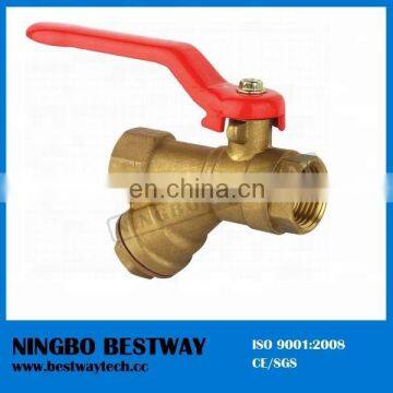 1/8"-1/2" Brass Ball 3 Way Valve photo-3