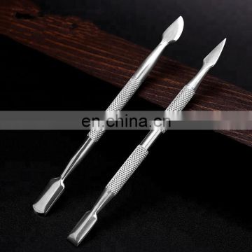 Double Use Tool For Nail Pusher Nail Gel Polish Remover Cuticle Pusher Lacquer Cleaner Tool Nail Art For Beauty