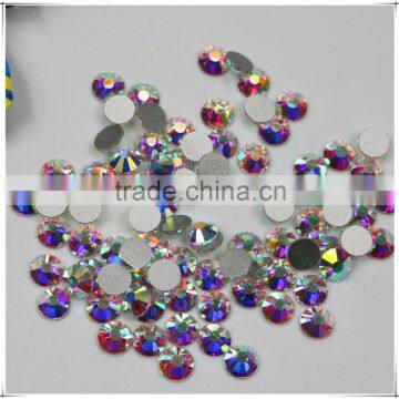 New Fashion Nail Art Light Yellow Rhinestone Crystal AB Clour Silver Flatback Non Hot Fix Rhinestone for DIY Nails Decoration photo-6