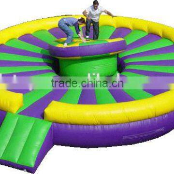 customized giant inflatable meltdown challenge sport games