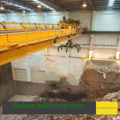 China's High Quality and Low Price 45 Ton Garbage Grab Bridge Double Beam Crane, Power Plant Double Beam Crane, Grab Dou photo-4