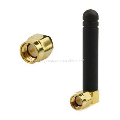 2dBi GSM Rubber Antenna With Fixed SMA Male Connector, 890-960/1710-1880MHz photo-2