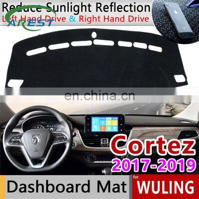 for Wuling Cortez Baojun 730 2017 2018 2019 Anti-Slip Mat Dashboard Cover Pad Sunshade Protect Dashmat Carpet Dash Accessories