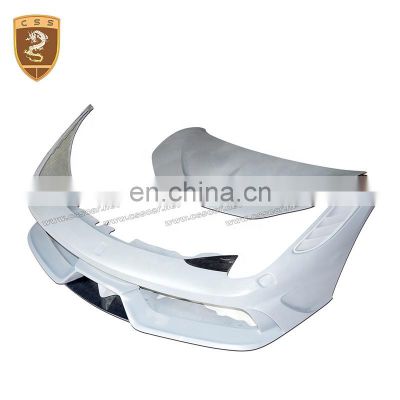 Special Style Fiberglass Material Front Bumper Body Kit Parts Suitable For Ferrari 458 Italia Hood