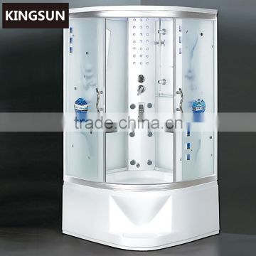 Bathroom Cleaning Acrylic Steam Cabin Portable Steam Generator With Steam And Massage K-7078