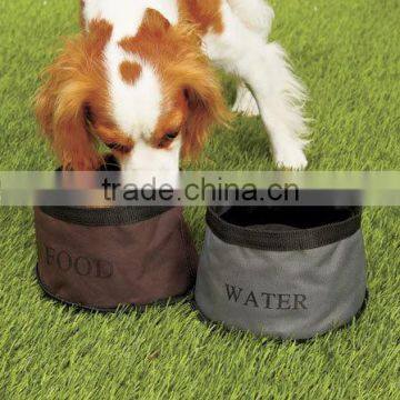 Waterproof Protable Travel Pet Dog Food Bowl