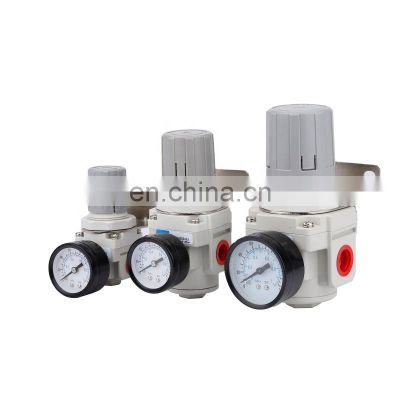 Electric G1 AR5000-10 Aluminum Pneumatic Digital Air Source Treatment Unit Air Pressure Regulator With Gauge