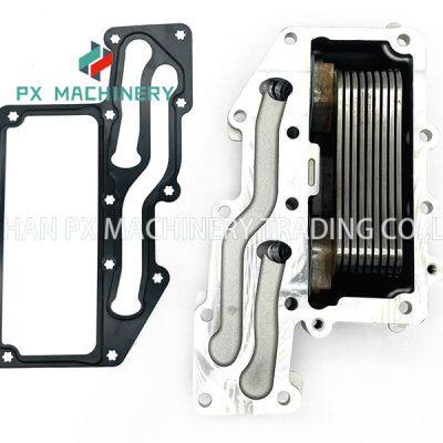 4134W025 oil cooler cover for Perkins 1104