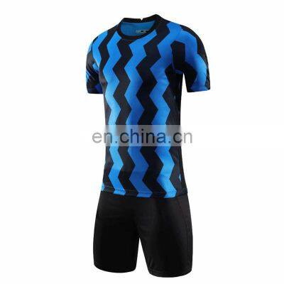 Customized high-quality sports football jersey training uniform 100% polyester club plus size casual football uniform