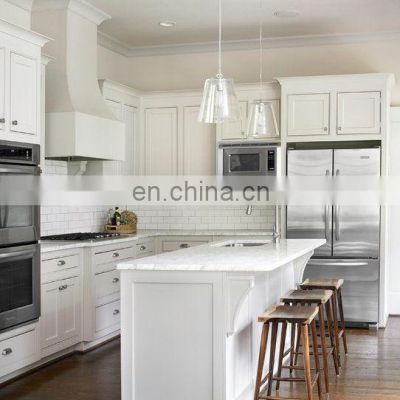 Modern mdf kitchen cabinets china cheap handle