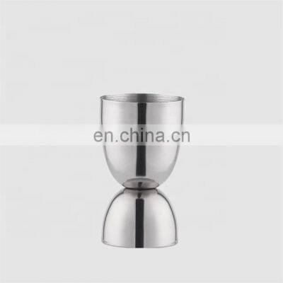 Creation metal 30/60ml 1oz and 2oz stainless steel cocktail measuring cup bar silver jigger