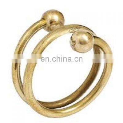 gold coloured napkin ring for sale