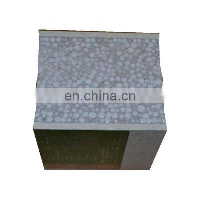 E.P High Strength Insulated Fiber Cement Prefab Houses Eps Sandwich Panel Lightweight Partition Wall