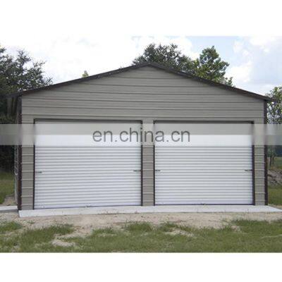 Prefab steel structure garage hangar building car shed