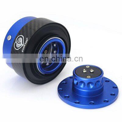 Gen 2.0 Quick Release Hub Steering Wheel Hub   Real Carbon Fiber Quick Release Steering Wheel Hub