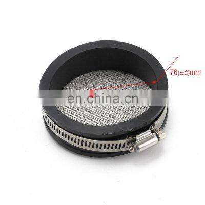 AUSO TD-272 76mm/102mm Turbo Protector Air Screen Insert Air Inlet Protection Cover For Motorcycle Air Intake Filter photo-4