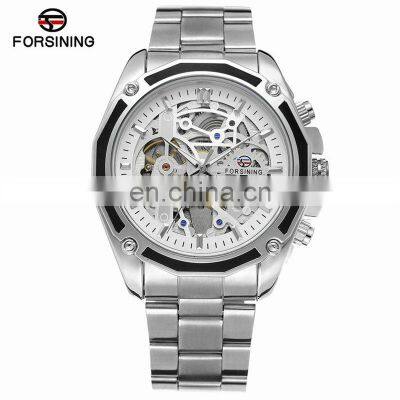 Forsining 1030 China Supplier Automatic Mechanical Watches For Men Watch Band Stainless Steel photo-5