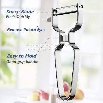 Wholesale Multi-function Environmental, Harmless Kitchen Peeler Julienne Vegetable Fruit Peeler photo-5