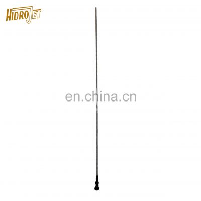 6D105  90cm oil lever gauge  Excavator engine parts oil dipstick  for 6D105