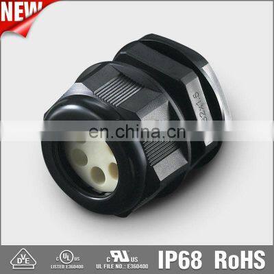 High Quality Metric Waterproof Nylon Cable Gland Multiple Hole photo-2
