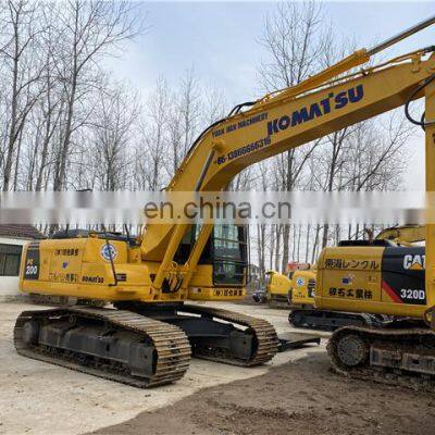 Low price komatsu new model hot sale excavator pc200-8 pc200-7 used komatsu construction machinery