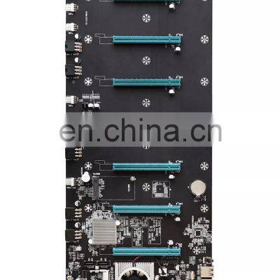 S37 Motherboard 8 Video Card GPU Slot DDR3 Memory Integrated VGA Interface PCIE16X SATA RJ45 Motherboards S37 for RIG Case photo-3