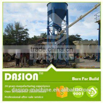 50m3/h dry cement fixed mini ready mixed concrete mixing plant