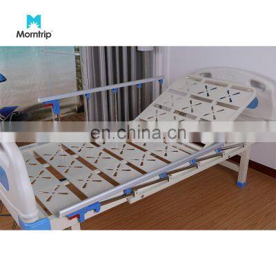 ABS Head Board Single Crank Patient Manual Operated Immovable Hospital Bed photo-4