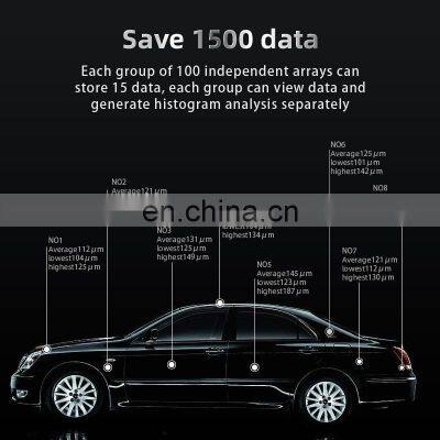 Hot Selling Thickness Gauge Factory Price Magnetism And Backset Measuring Galvanized Coating Digital Thickness Gauge Meter photo-4