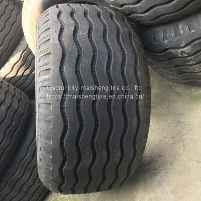 The manufacturer supplies floating tires 550/60-22.5 agricultural trailer tires