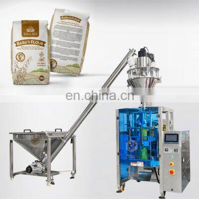 1Kg Small Wheat Cassava Corn Plantain Banana Maize Flour Bag Powder Packing Machine