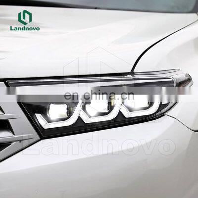 Landnovo High Quality Car Light Led Headlight for Toyota Highlander 2012 2013 2014 Led Head Lamp
