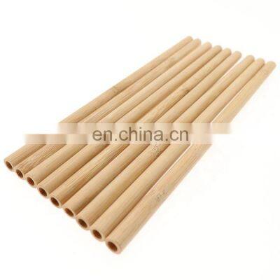 Wholesale ecological organic and biodegradable disposable bamboo straws party supplies