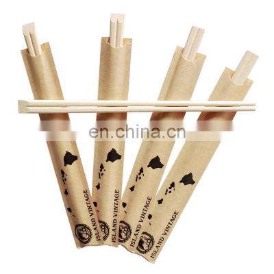 High Quality Korean Bamboo Disposable Chopsticks 21cm Tensoge Chopsticks with Customized Printing