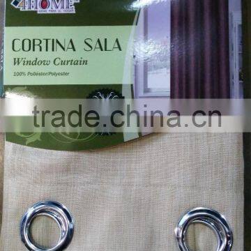 1PC SOLID TEXTURE FAUX LINEN CURTAIN FOR LIVING ROOM photo-3