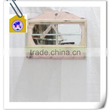 2015 new design wooden unique decorative wall mirror for home decor.HW15A0062