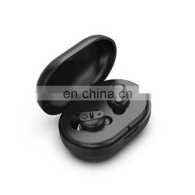 Mini hearing aid sound amplifier for ear rechargeable for the deaf