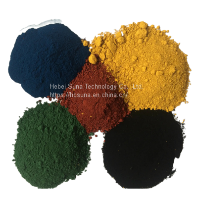 Free sample Red/Black/Yellow Iron Oxide for Construction/Concrete and Cement Iron oxide