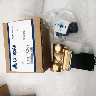 Compair air compressor parts 100008869 solenoid valve