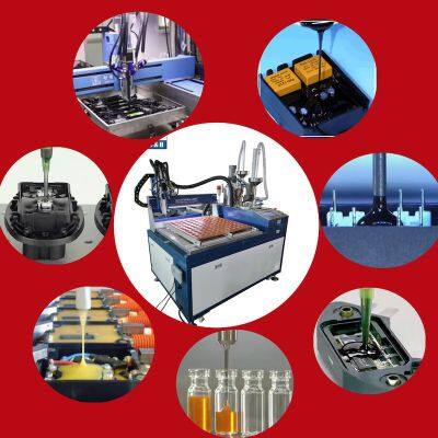 CNC 3 axis 2K AB glue potting silicone epoxy pu glue dispensing dispenser automatic machine