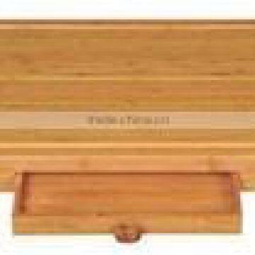 2015 customizable bamboo chopping blocks with bamboo drawer