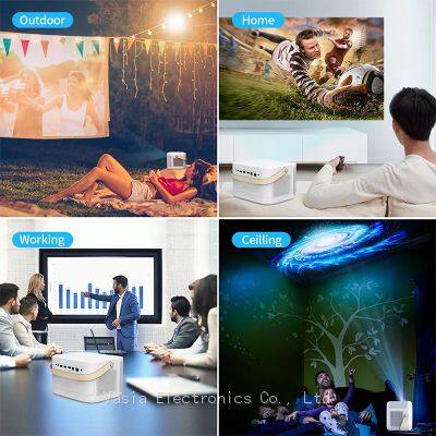 China Factory Cheapest Low Cost Best Mini Full hd 4k Dlp Projector for Home Theater photo-3