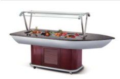 New Style Boat Type Salad Bar Made for Wooden or Stainless Steel