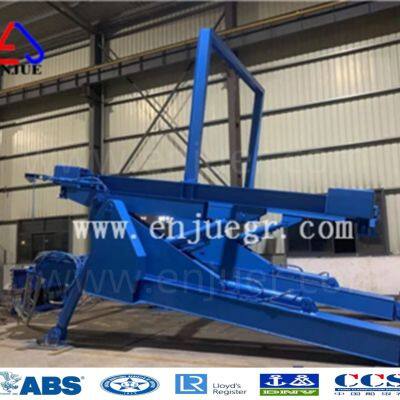 Enjue Electric Hydraulic 20/40feet Container Unloader Machine Container Tilter Unit for Cargo Loading and Unloading