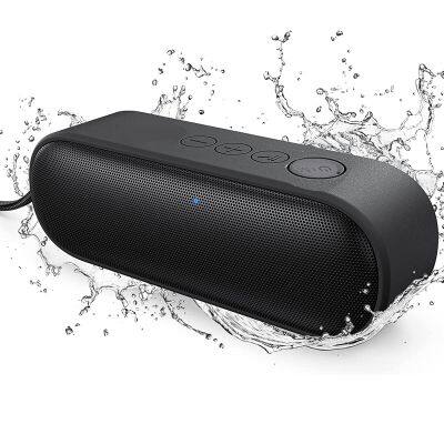 TUV 5.1 Bluetooth Speakers Waterproof Bluetooth Wireless Portable Speaker 20H Playtime Built-in Mic TF Card Port Outdoor Speaker