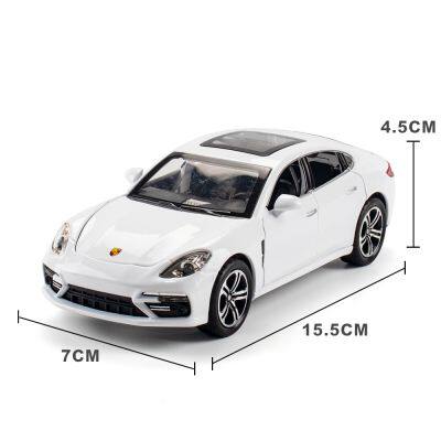 1/32 Panamera Model Sports Car Pink Die Cast Car Toy Alloy Simulation Pull Back Car Toy photo-5